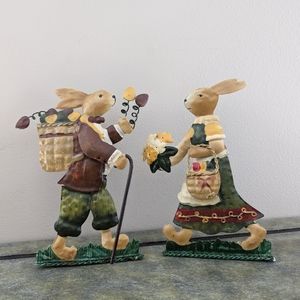 Pair of Vintage Bunnies